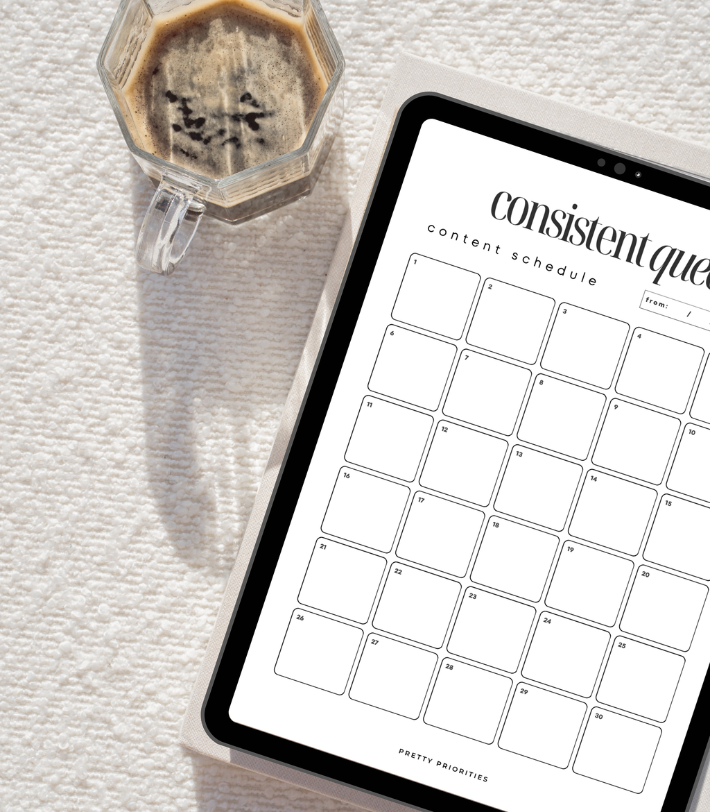 Content Schedule PDF