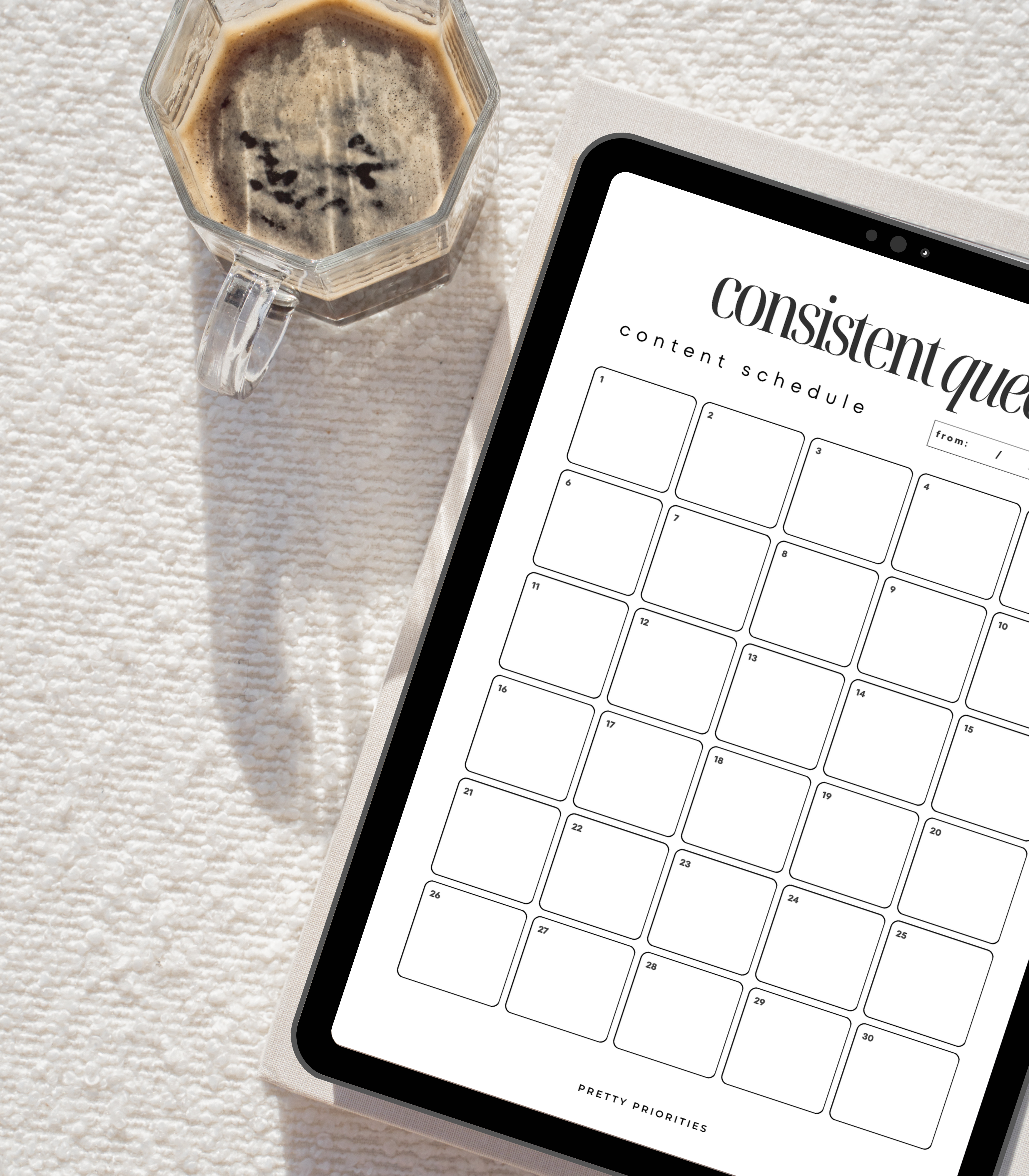 Content Schedule PDF