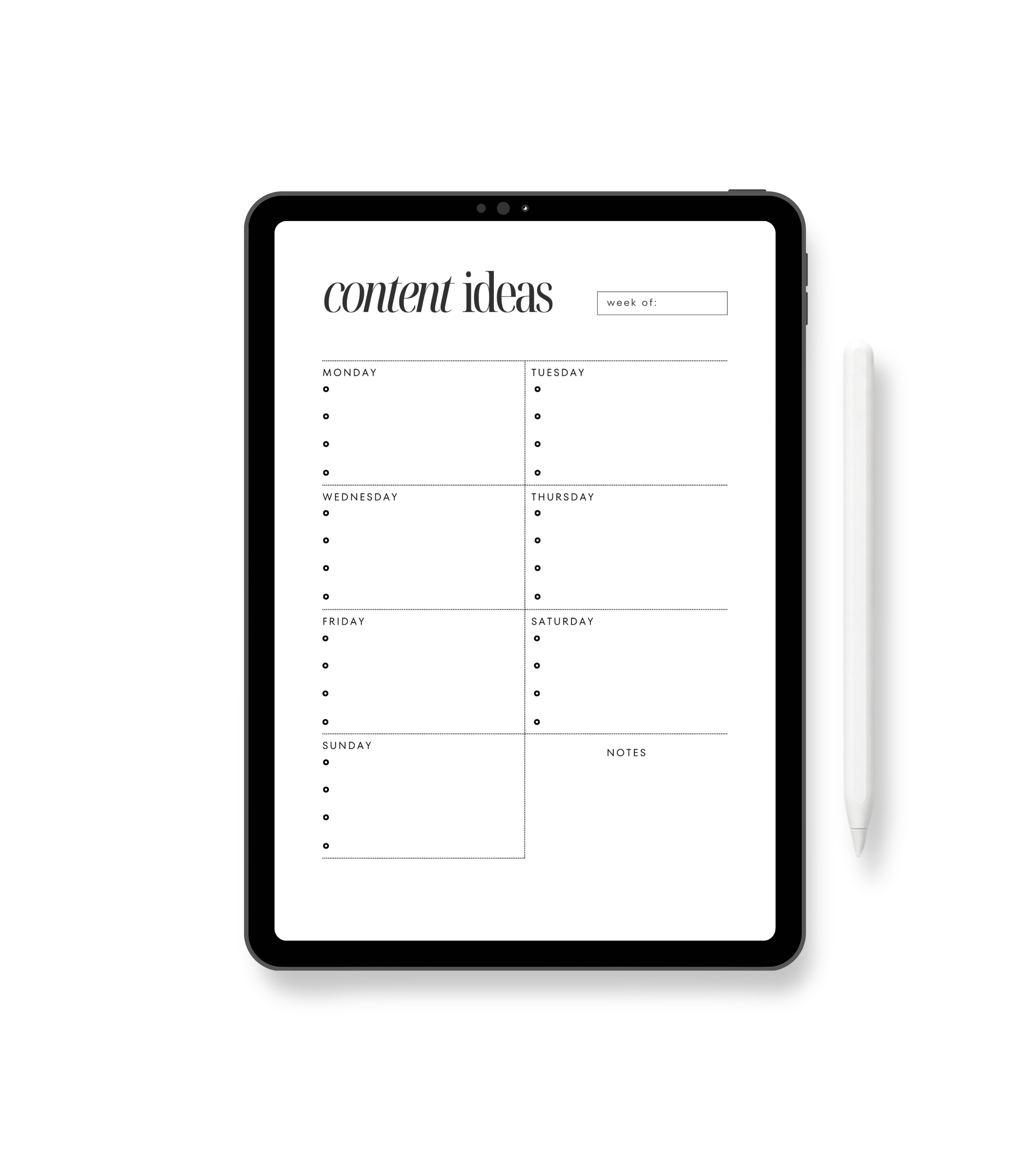 Content Ideas PDF