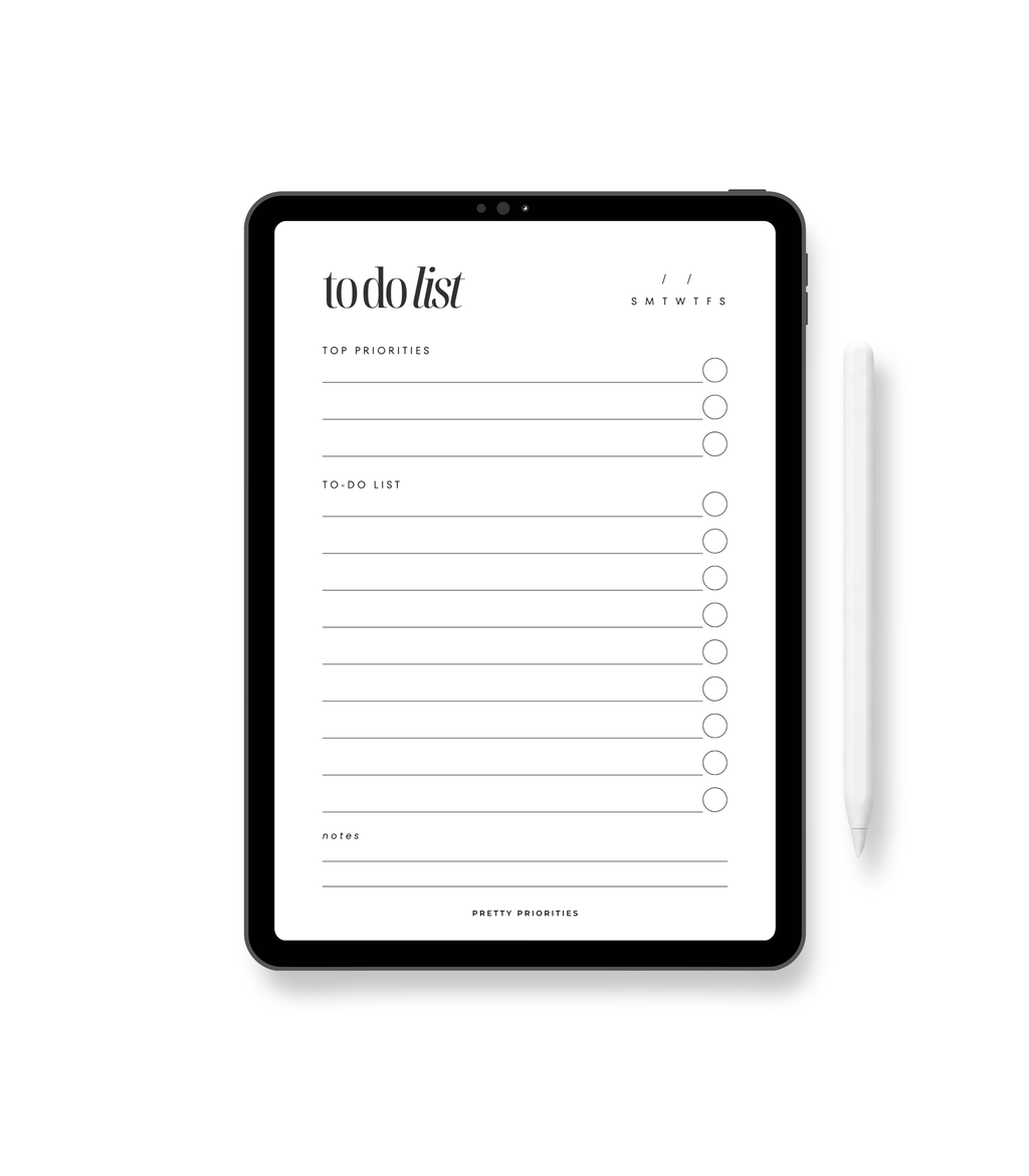 Business To do List PDF