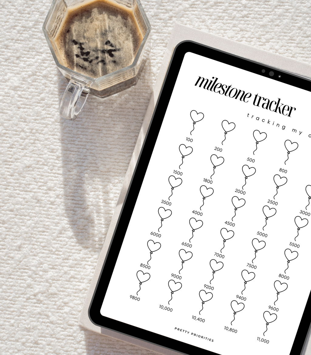 Milestone Tracker PDF