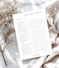 Week Chore Checklist