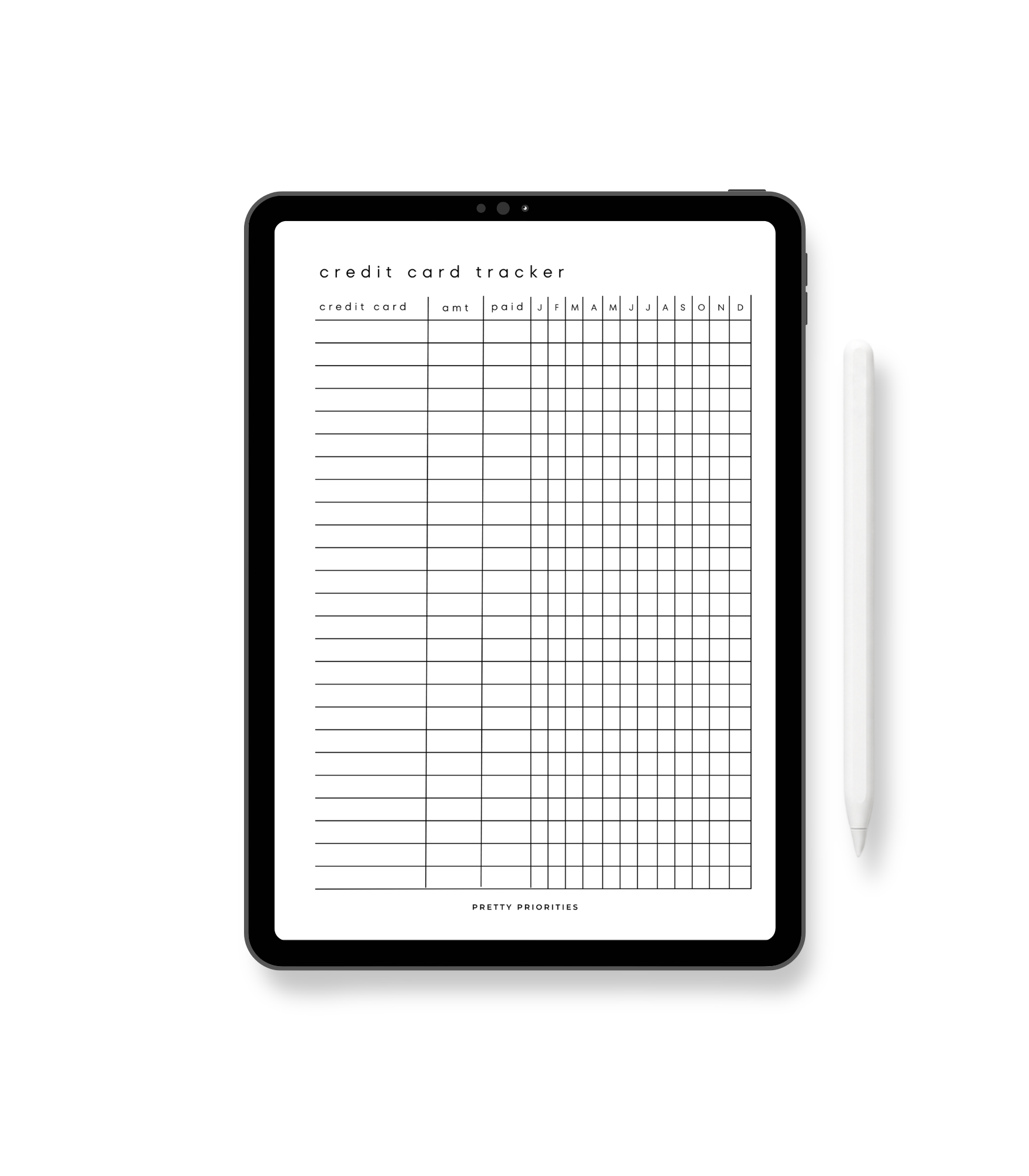 Credit Card Tracker PDF