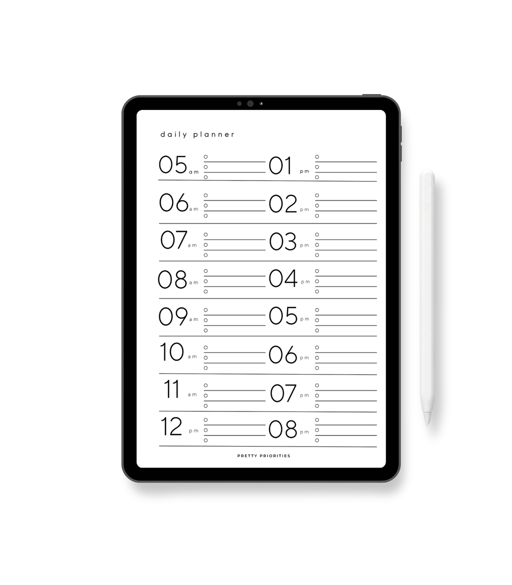 Daily Planner PDF