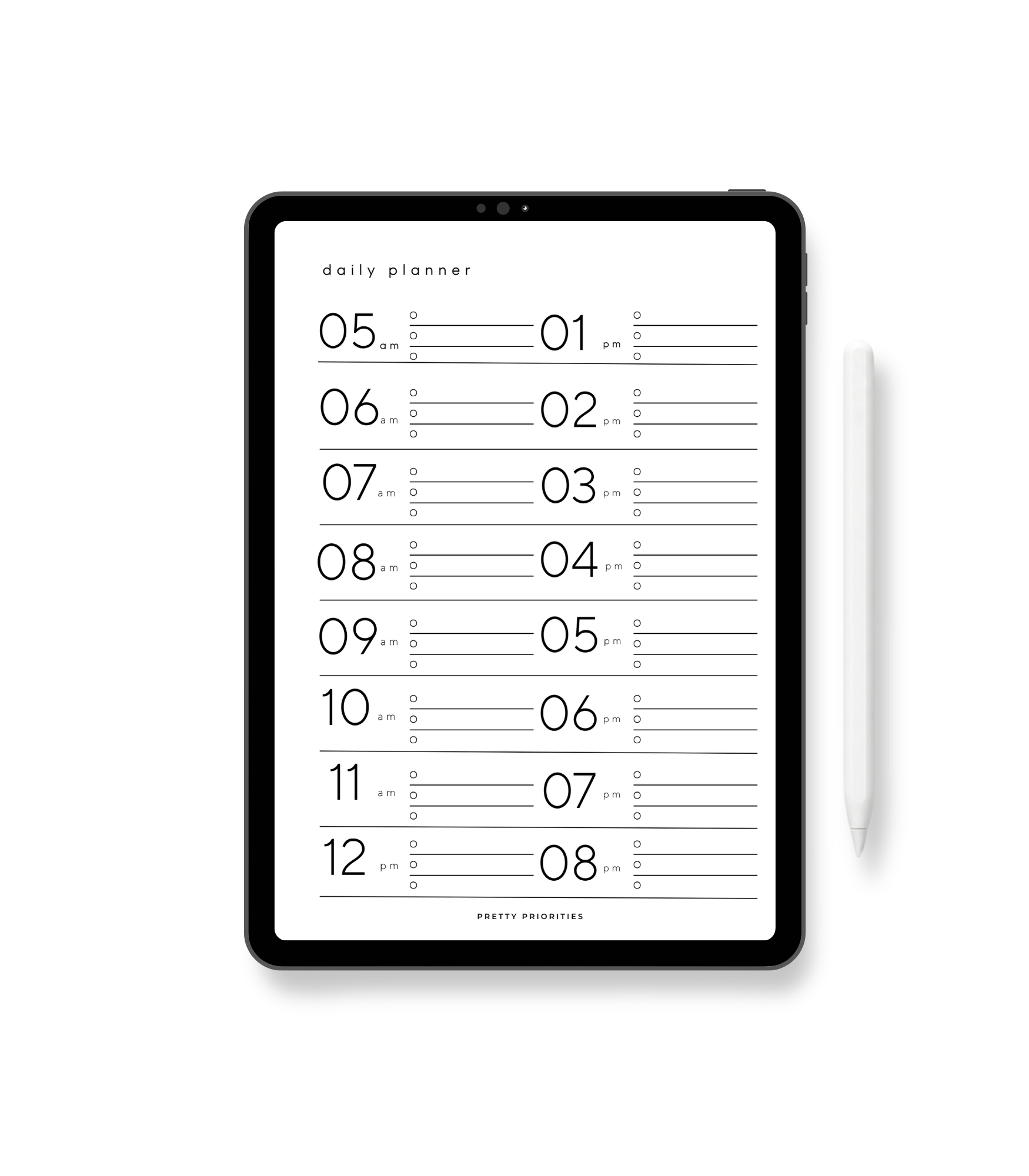 Daily Planner PDF