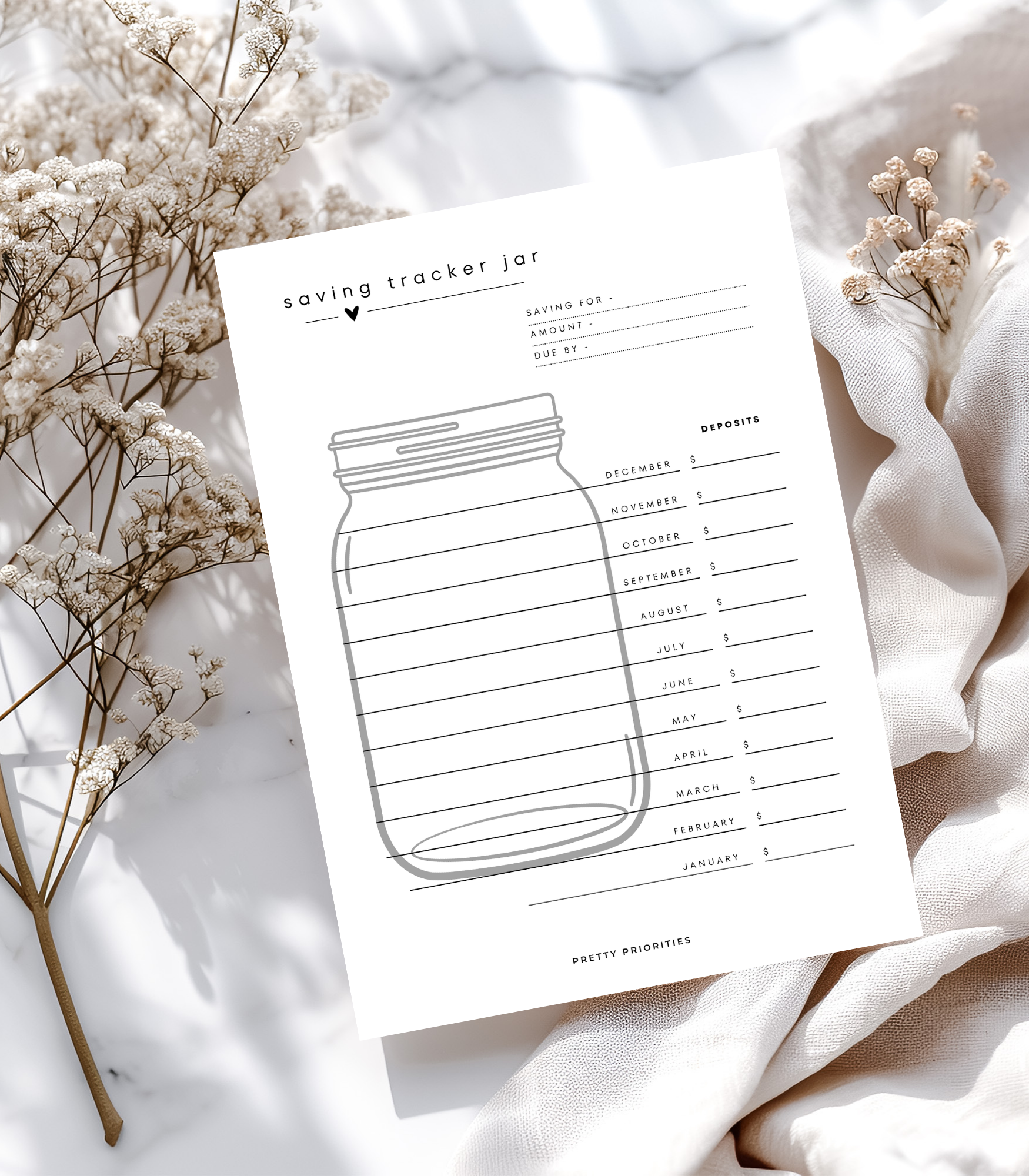Saving Tracker Jar