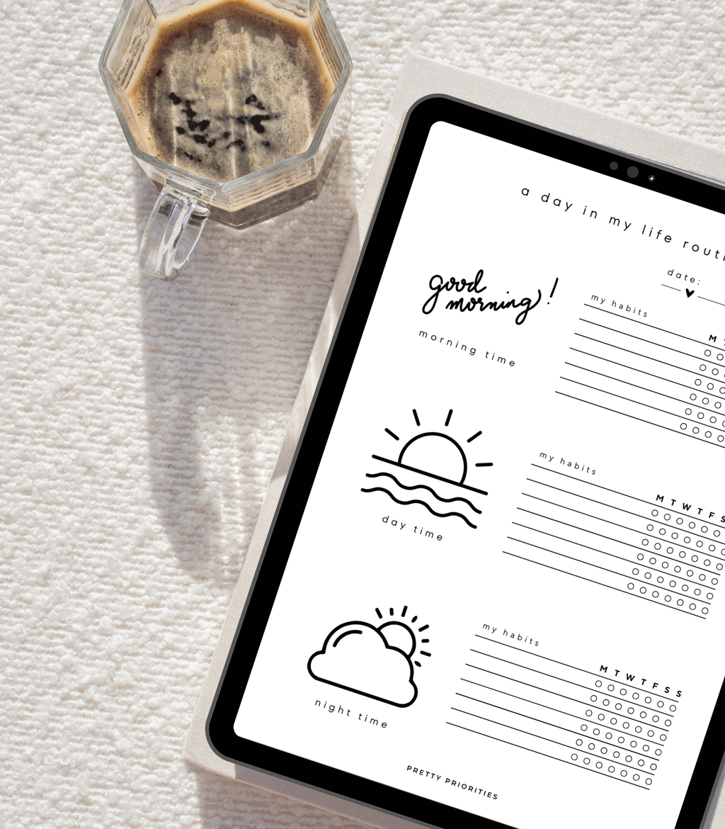 A day in my life Routine PDF