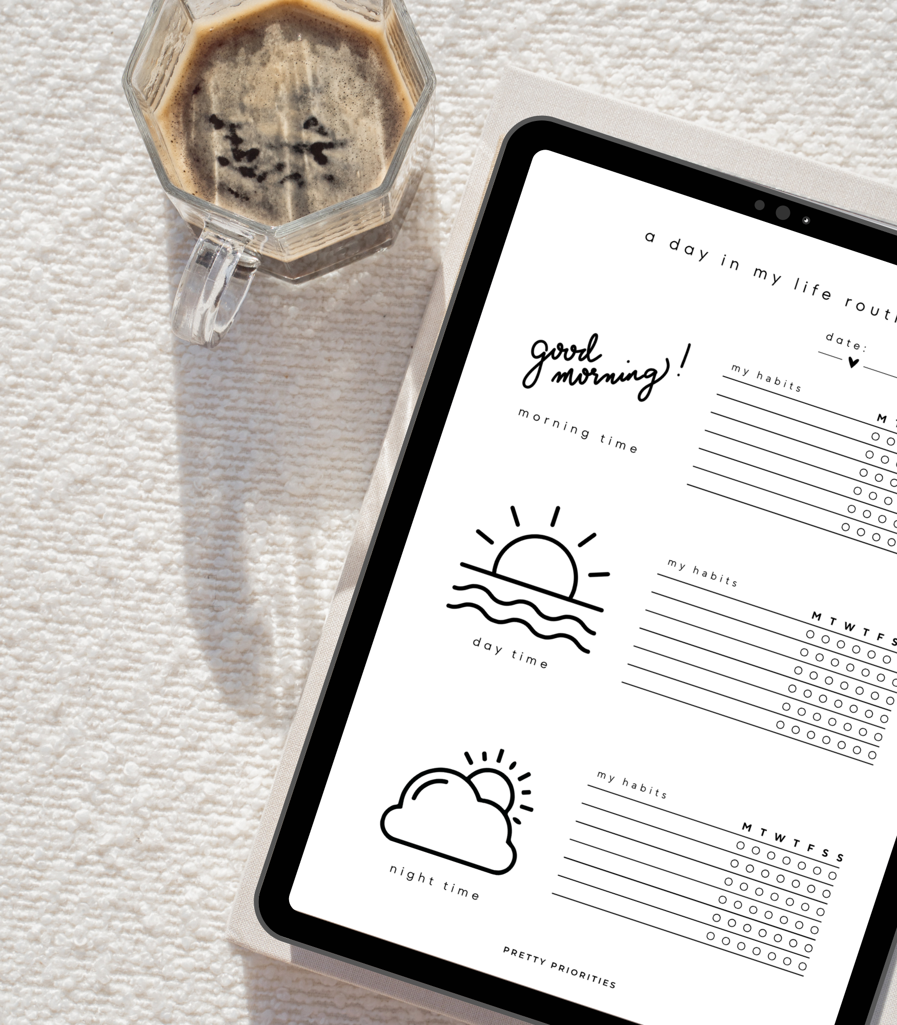 A day in my life Routine PDF