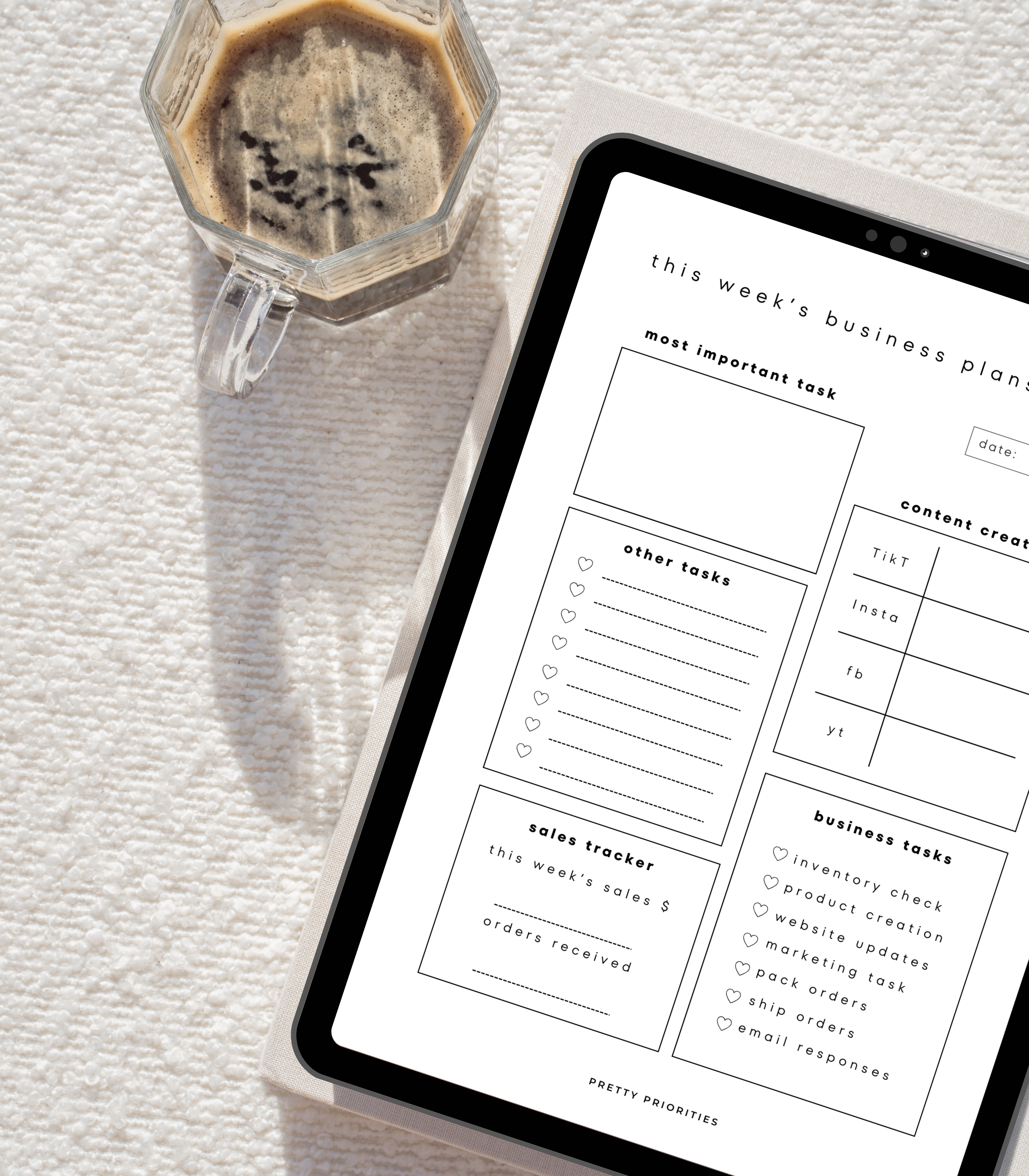 This Weeks Business Plans PDF